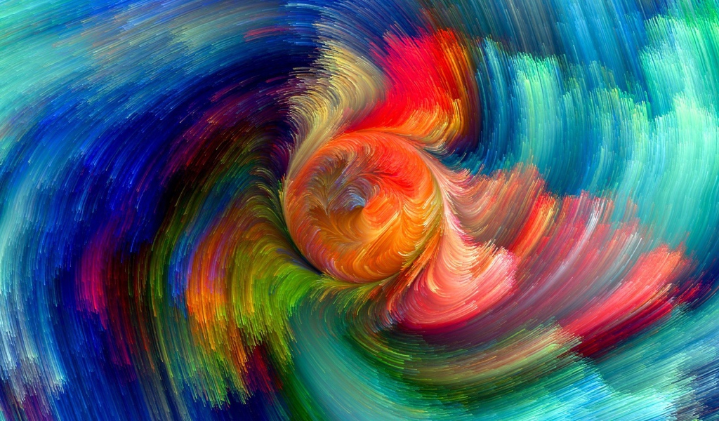 Абстрактный разноцветный рисунок  