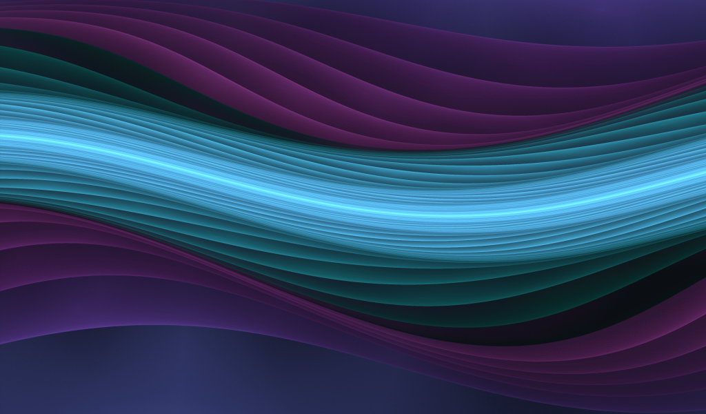 Абстрактные волнистые линии 