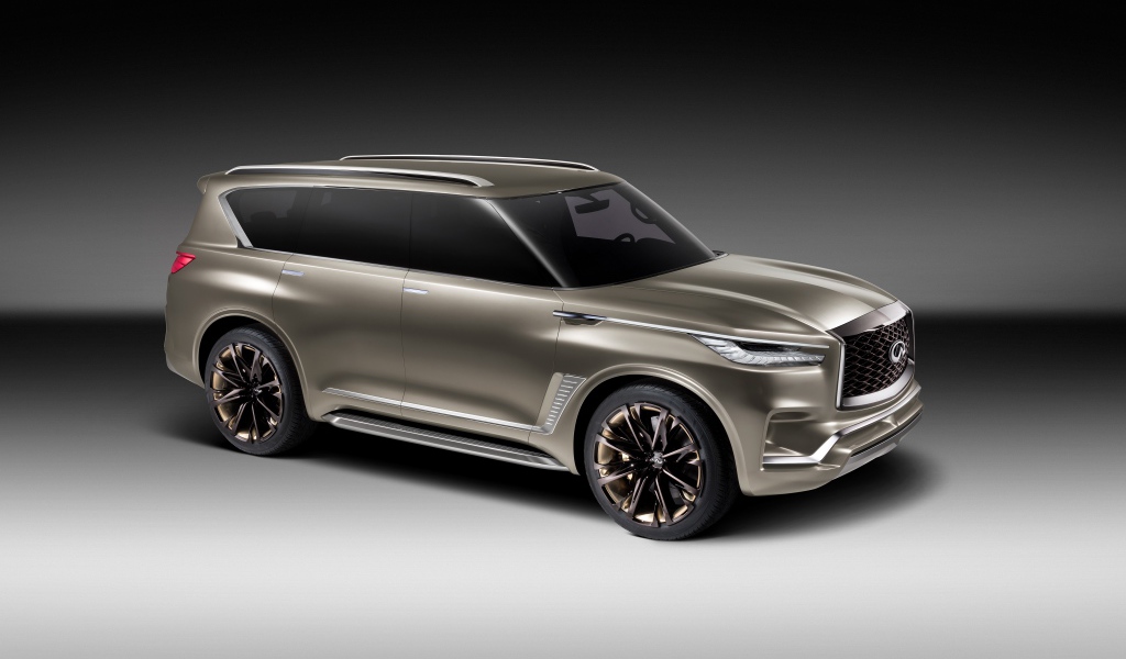 Серийный автомобиль  Infiniti QX80 Monograph, 2018