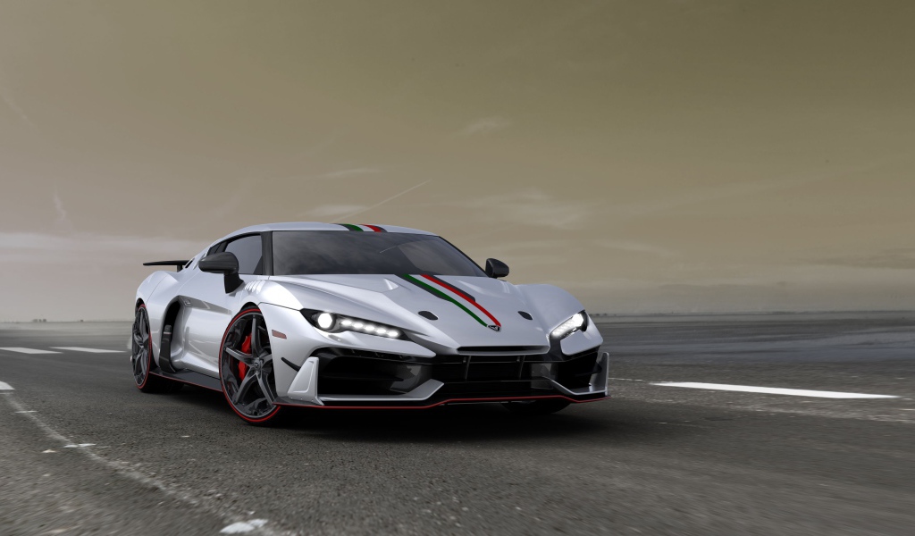Эксклюзивный спортивный автомобиль Lamborghini Huracan Italdesign, 2018