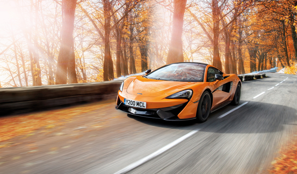 Спортивный автомобиль McLaren 570S Pirelli MC Sottozero 3, 2018 осенью 
