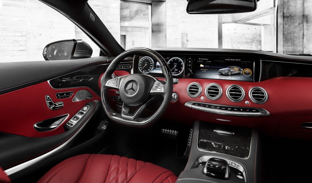 Кожаный салон Mercedes Benz S65 AMG Cabriolet 2017 