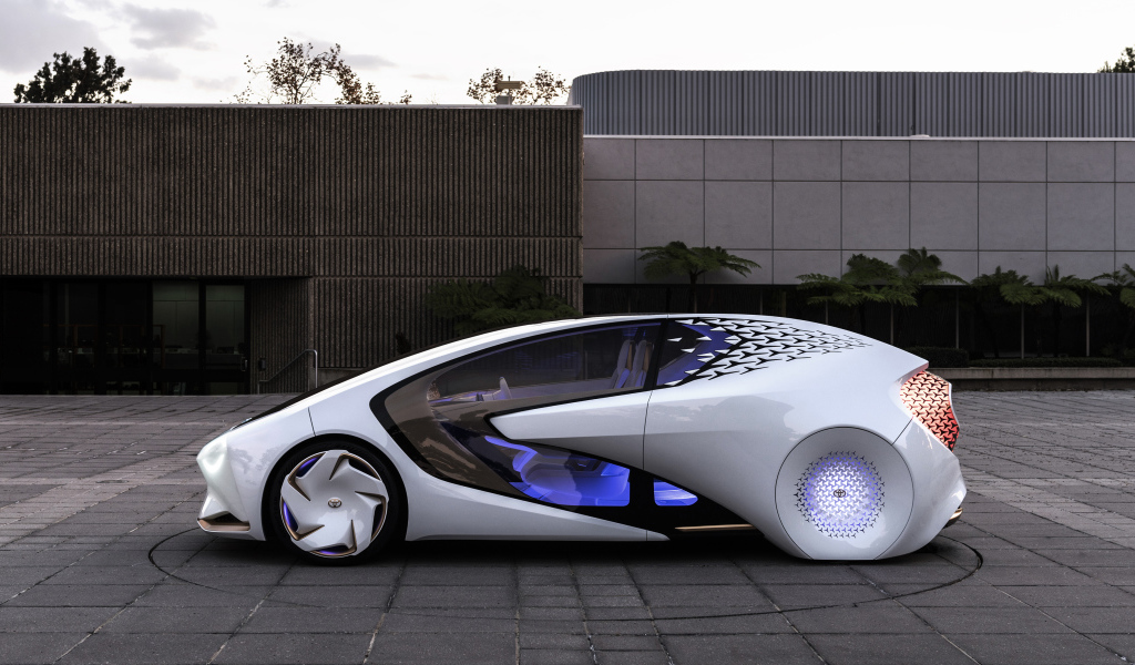 Беспилотный автомобиле Toyota Concept-i 