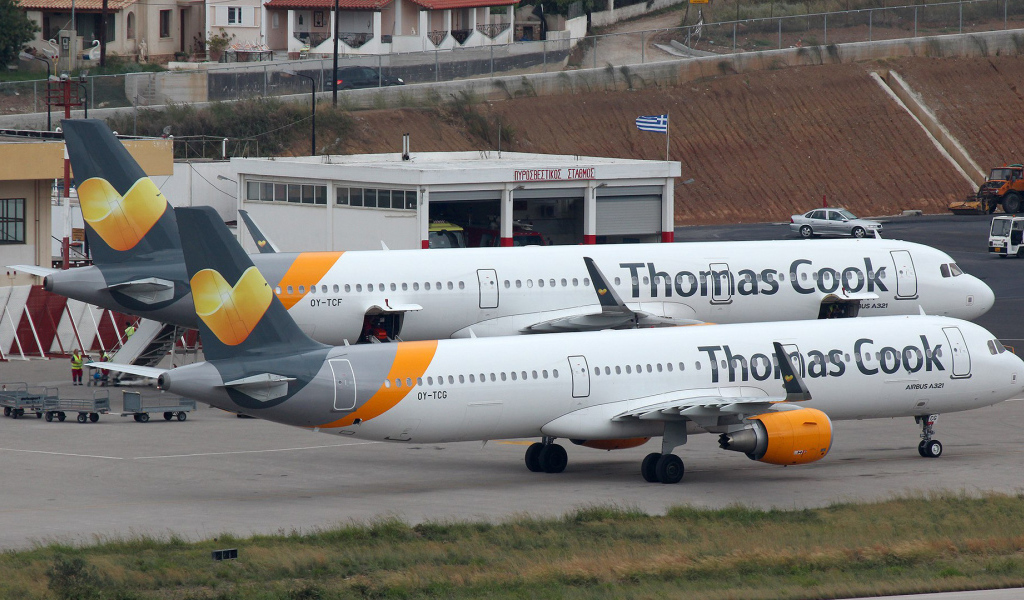 Airbus A321 авиакомпании Thomas Cook