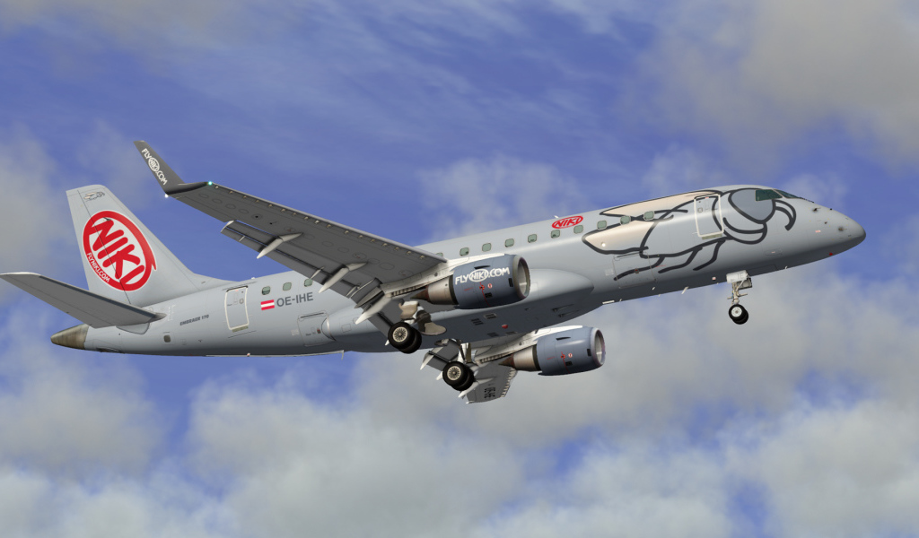 Embraer 170 австрийской авиакомпании Nikifly
