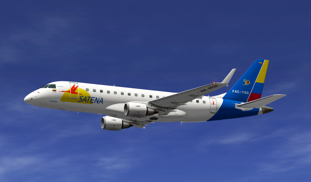 Embraer пассажирской авиакомпании Satena 