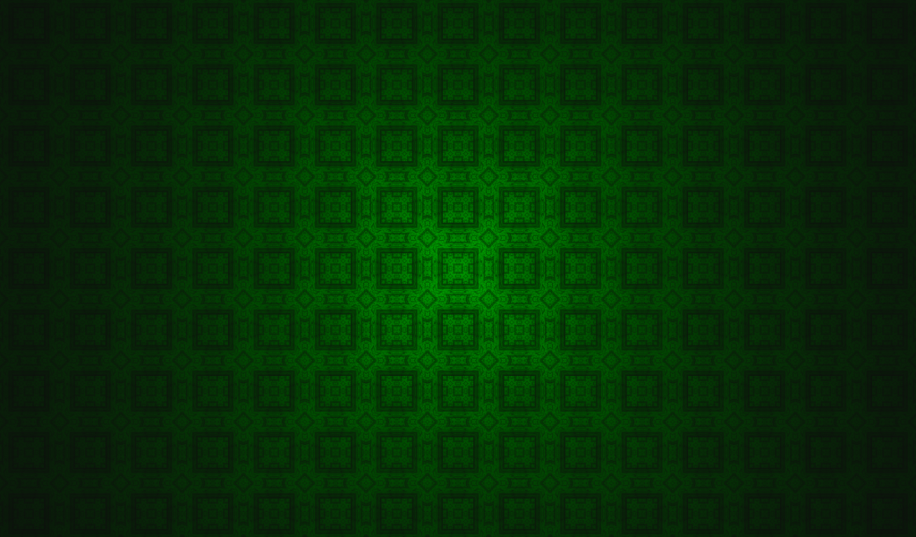 Зеленый фон с квадратами 