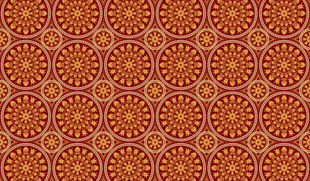 Узорные круги для фона