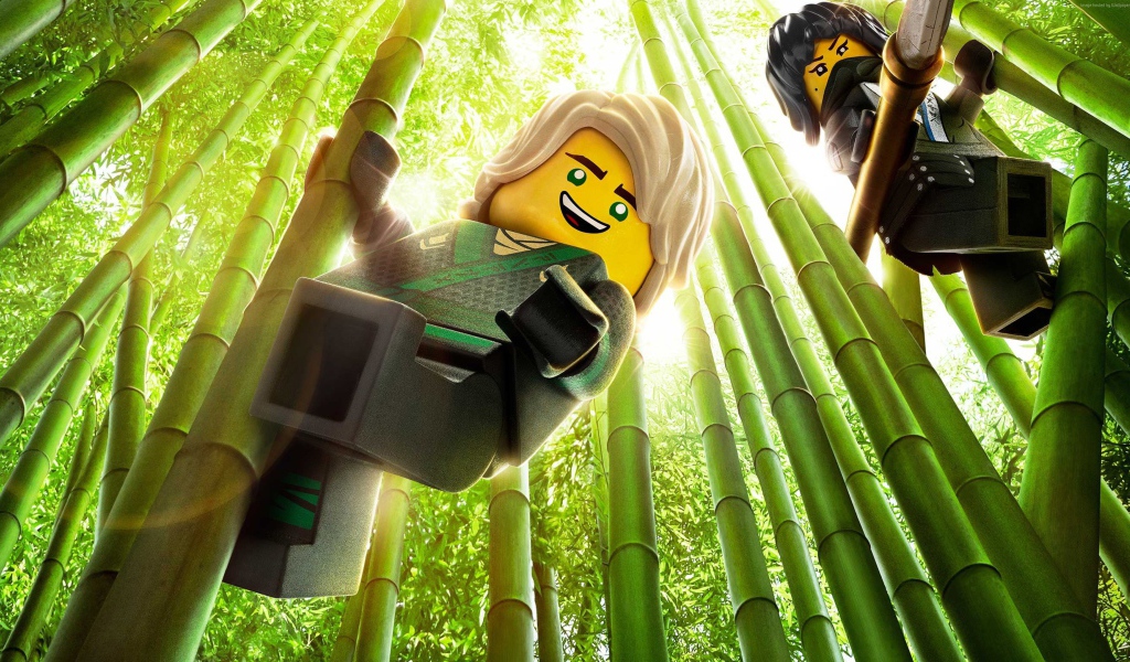 Персонажи мультфильма  Лего Фильм. Ниндзяго, 2017