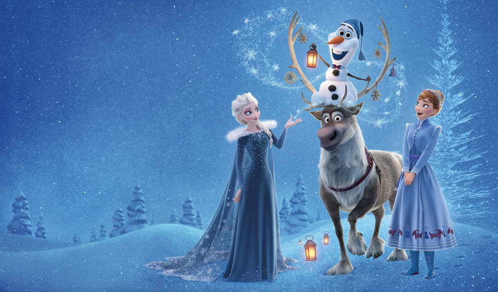 Персонажи короткометражного мультфильма Олаф и холодное приключение, 2017