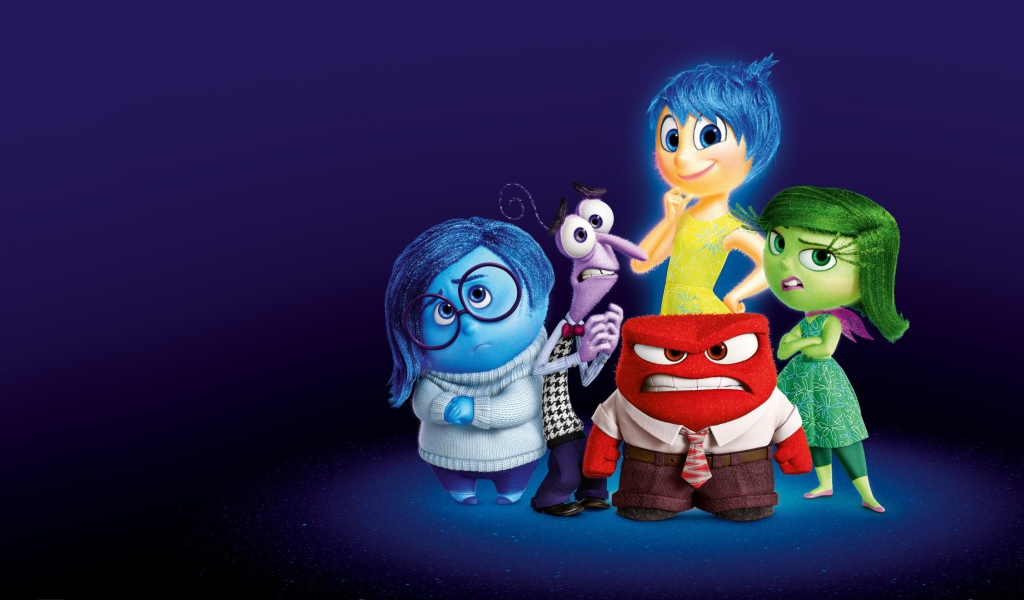 Главные персонажи эмоции мультфильм Головоломка 