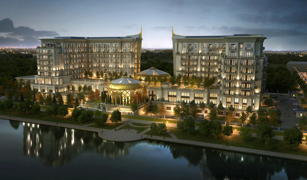 Красивый отель St. Regis город Астана 