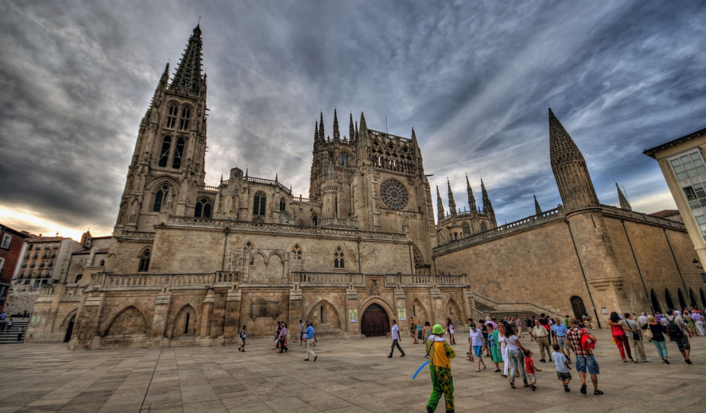 Кафедральный собор город Бургос 