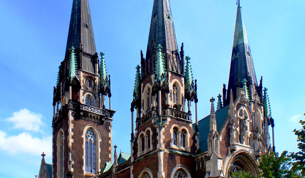 Костел Святой Елизаветы город Львов   