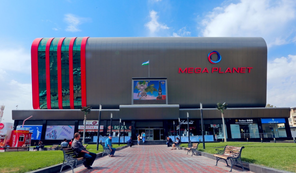 Развлекательно торговый комплекс MEGA PLANET город Ташкент