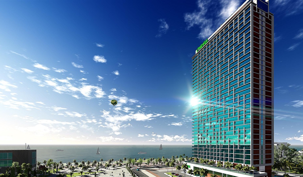 Самый высокий апарт-отель ORBI Beach Tower город Батуми 