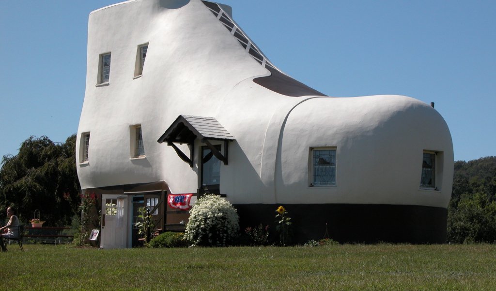 Дом-ботинок. Пенсильвания, США 