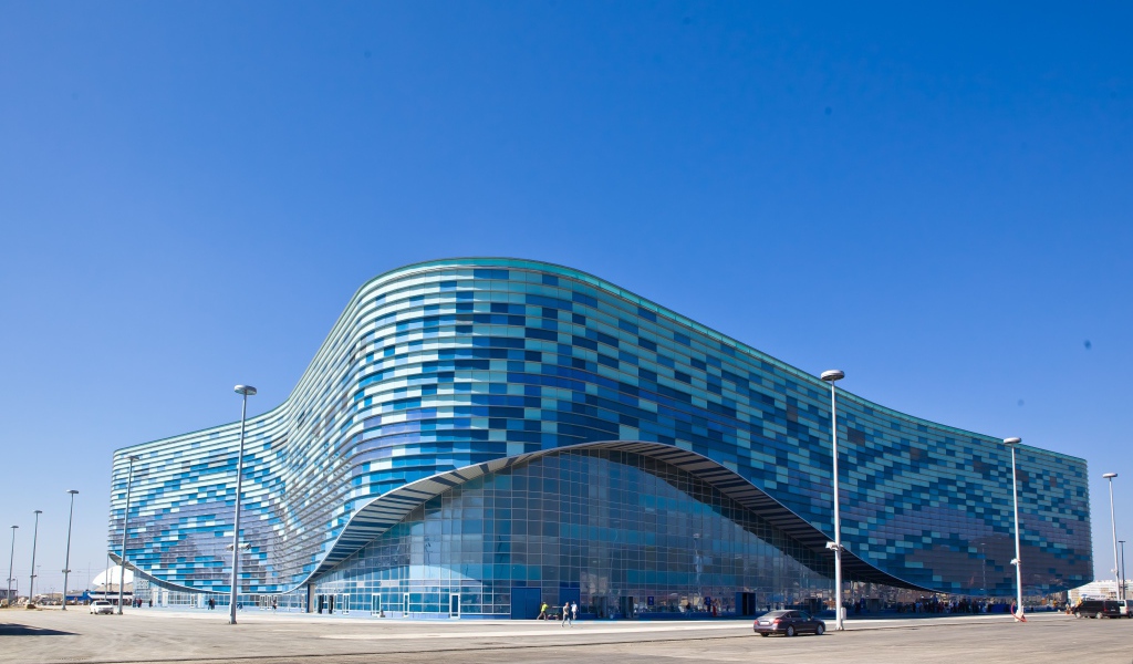 Ледовый дворец спорта Айсберг, Сочи. Россия 