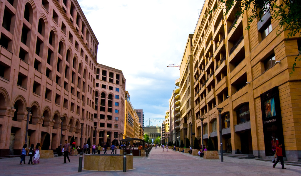 Северный проспект город Ереван 