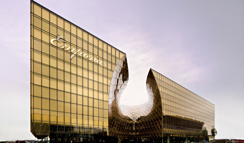 Торговый центр Emporia, город Мальмё.. Швеция 
