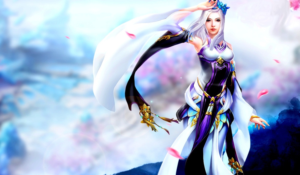 Фантастическая красивая девушка 