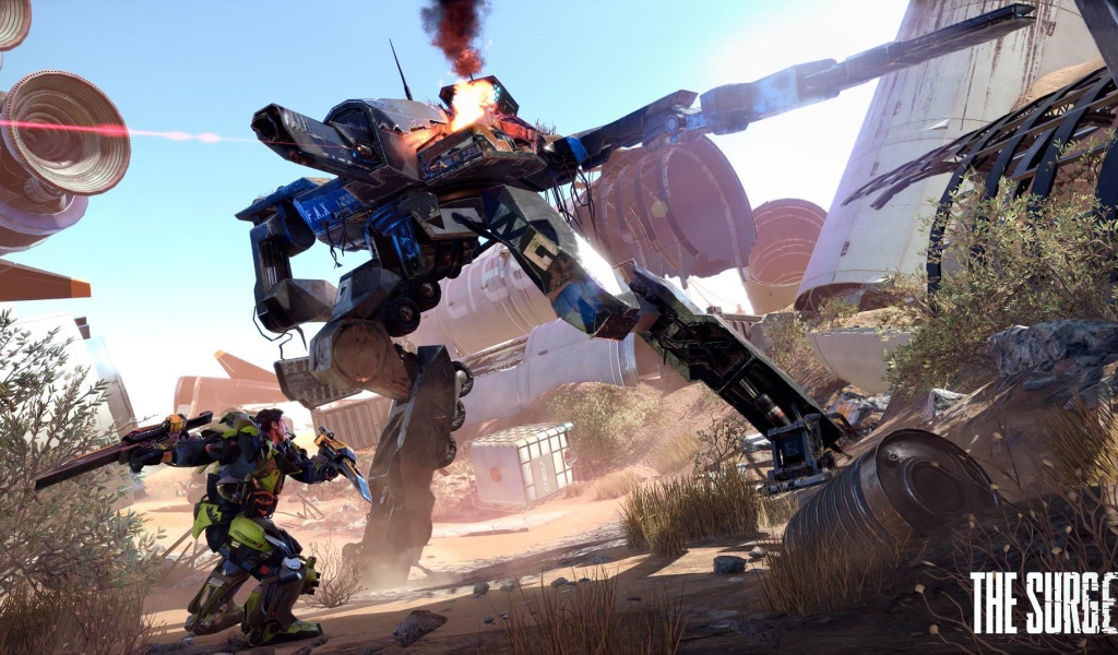 Битва человека и машины игра The Surge 2017 