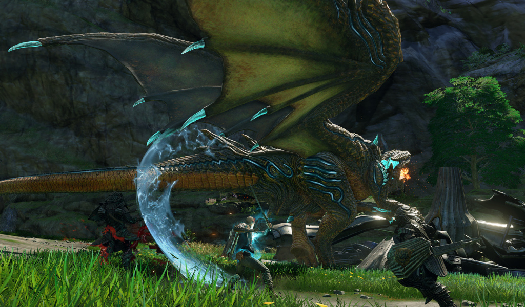 Битва дракона и людей игра Scalebound 2017 