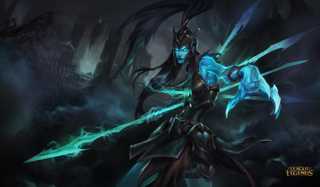 Калиста чемпион игры Лига легенд 