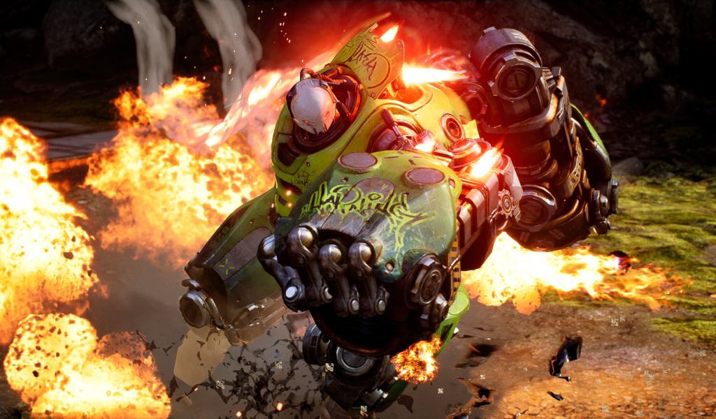 Кранч персонаж игры Paragon 2017  