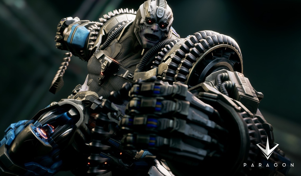 Киборг Риктор персонаж игры Paragon 2017 