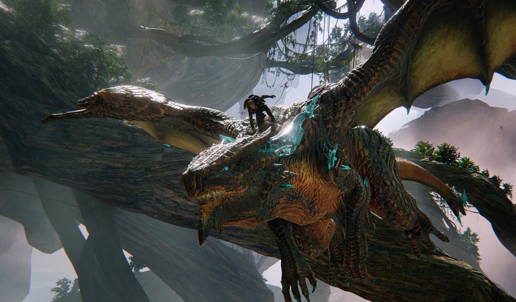 Полет на драконе игра Scalebound 2017 