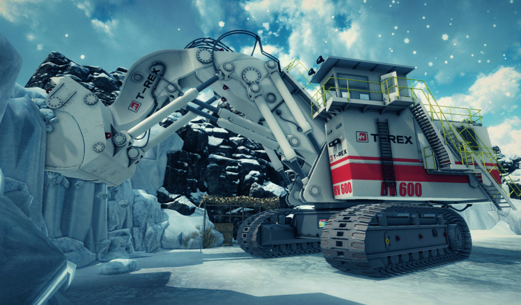 Гигантский экскаватор игра Giant Machines 2017 