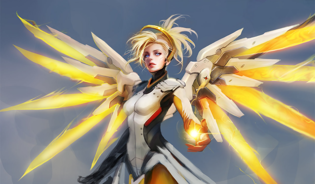 Мерси персонаж игры Overwatch 