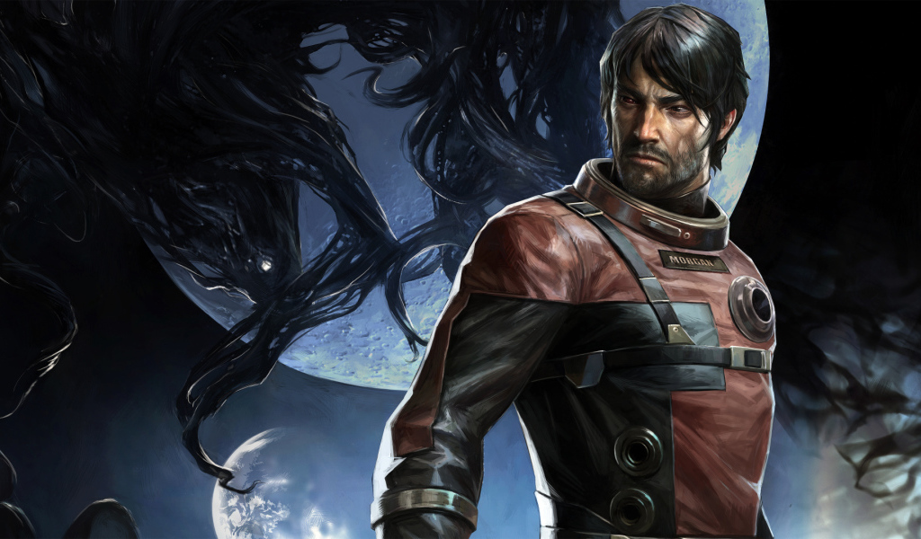 Morgan главный персонаж игры Prey 2017 