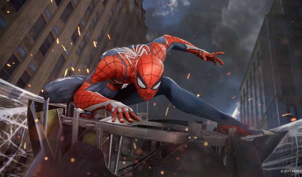 Новая компьютерная игра Spider-Man (PS4), 2018