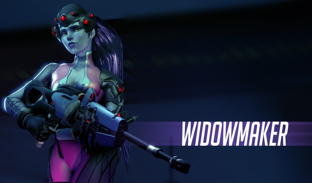 Widowmaker персонаж игры Overwatch 