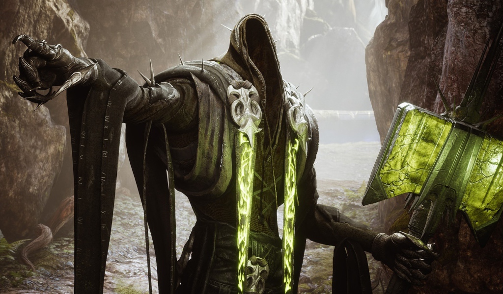 Севарог с кувалдой персонаж игры Paragon 2017 