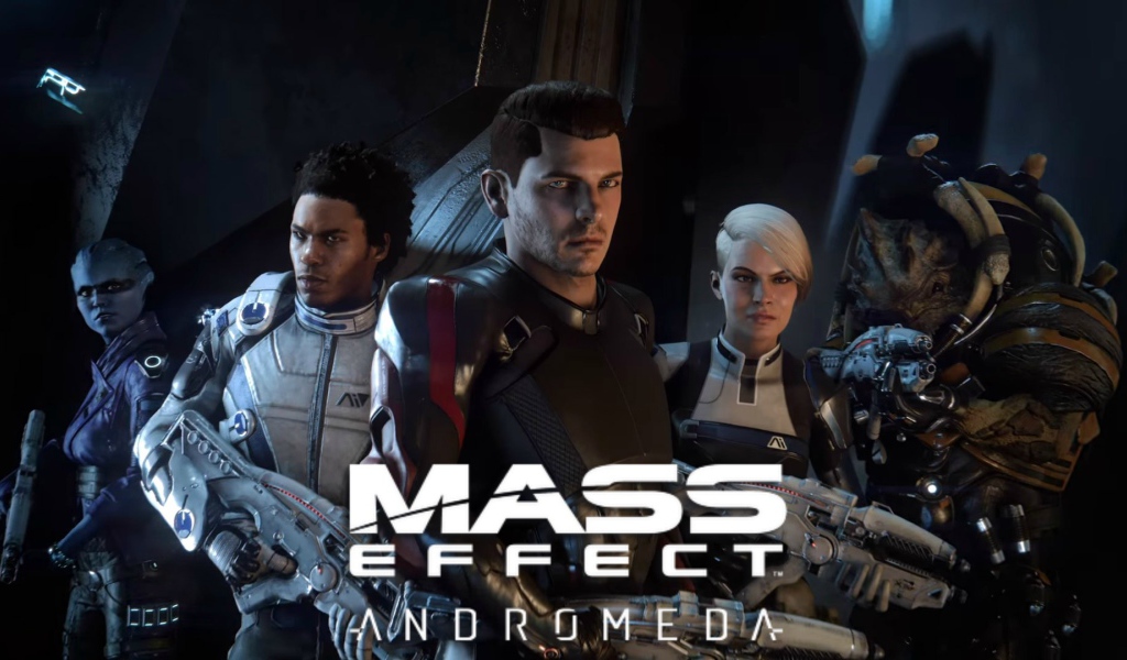 Главные герои компьютерной  игры Эффект массы. Андромеда 