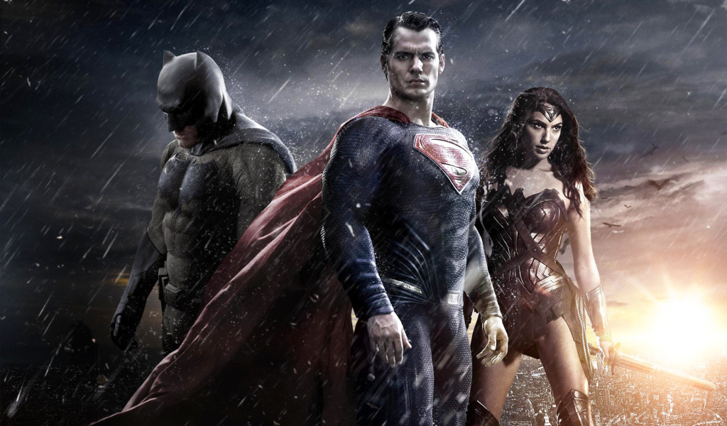 Бэтмен, Супермен и Чудо женщина фильм Бэтмен против Супермена На заре справедливости 
