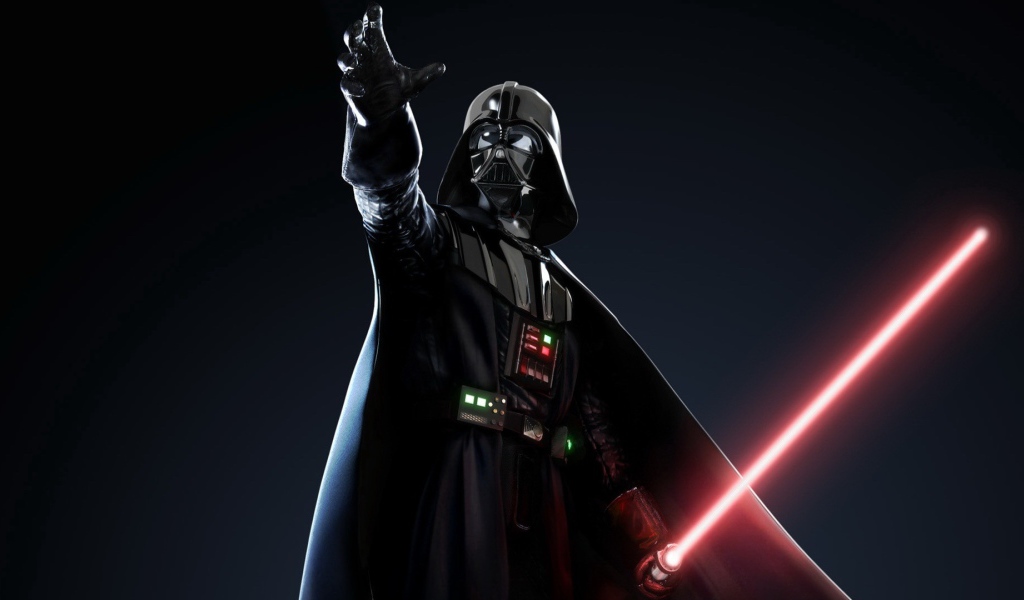 Дарт Вейдер со световым мечом 