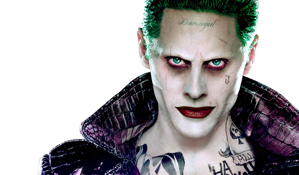 Джаред Лето в роли Джокера фильм Отряд самоубийц 