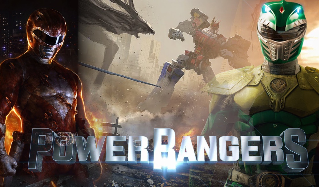 Логотип фильма Могучие рейнджеры 2017 