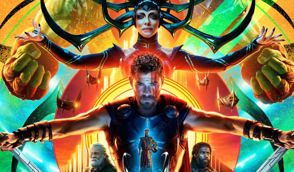 Постер нового фильма Тор 3. Рагнарек, 2017