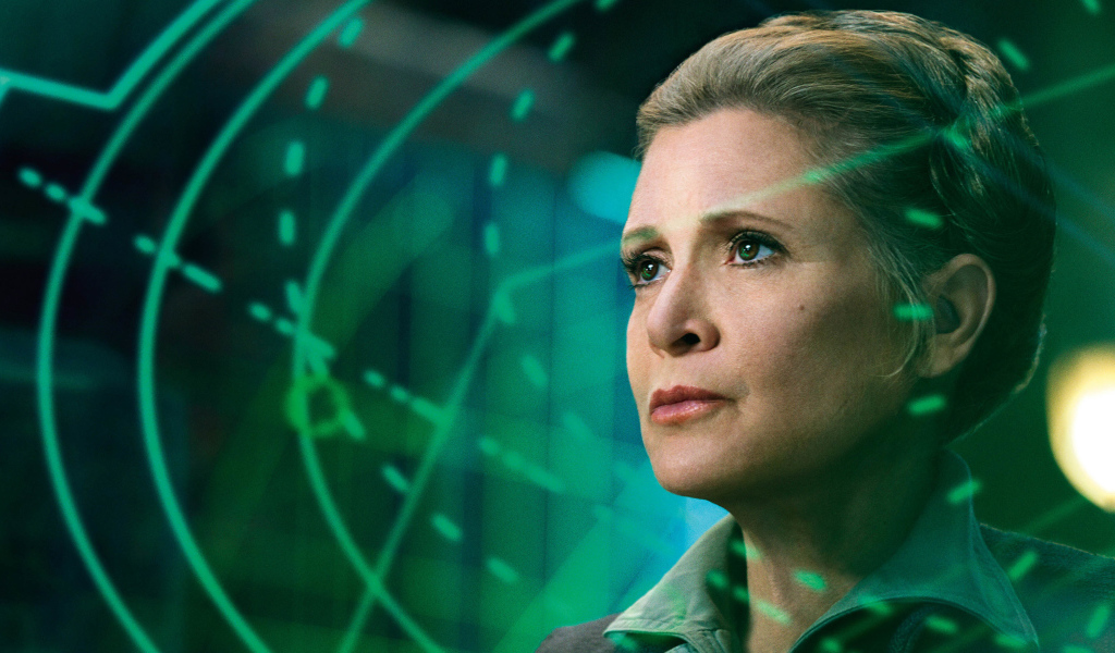 Принцесса Лея персонаж фильма Звёздные войны Пробуждение Силы 