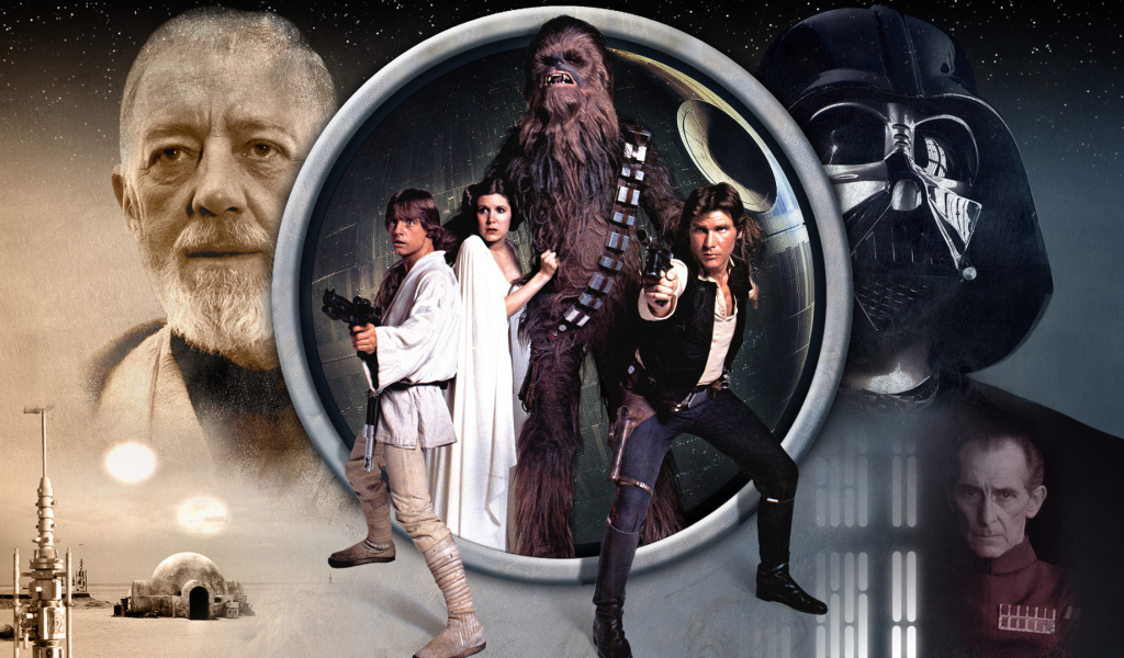 Герои фильма Звёздные войны. Эпизод IV Новая надежда 