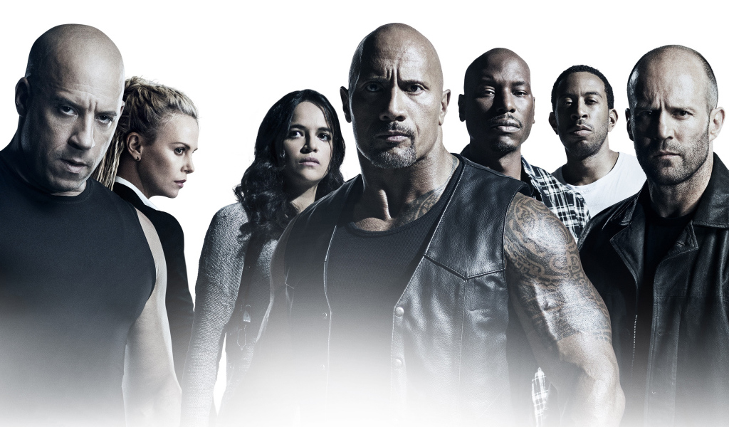 Главные герои фильма Форсаж 8 