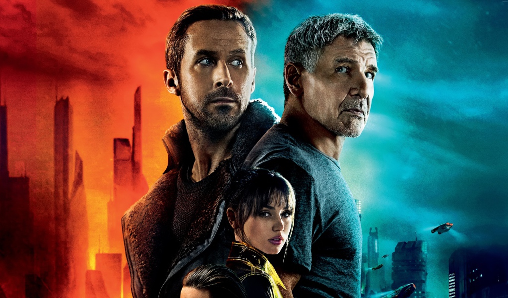 Главные герои фильма Бегущий по лезвию 2049, 2017 года