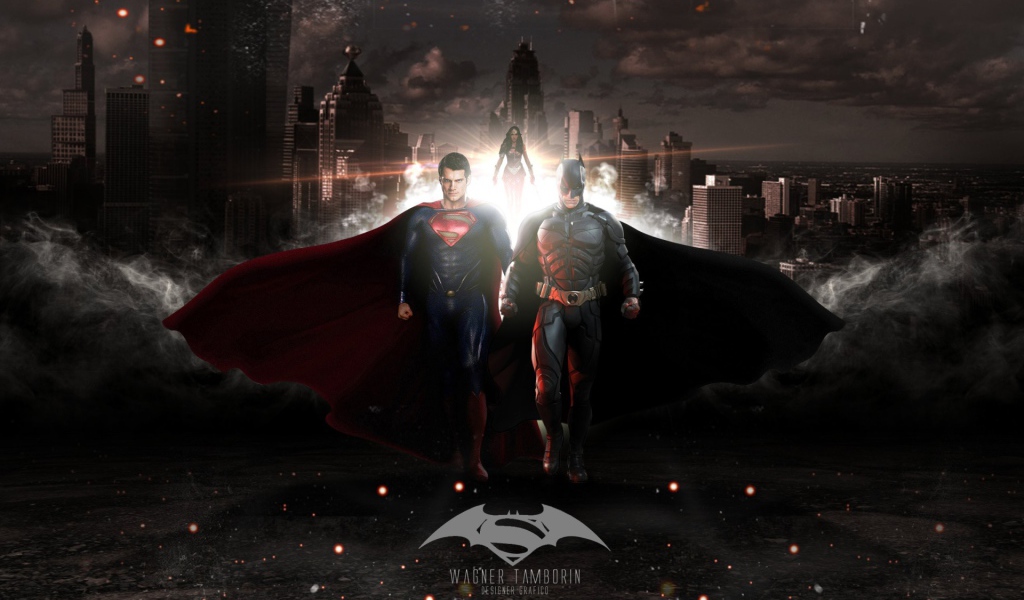 Главные герои фильма Бэтмен против Супермена На заре справедливости 