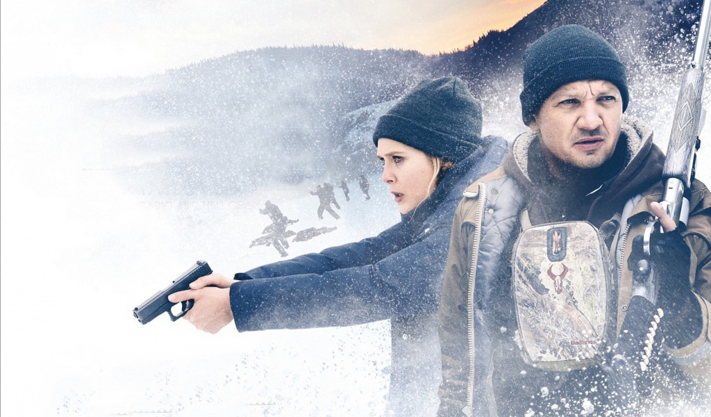 Главные герои фильма Ветреная река, 2017