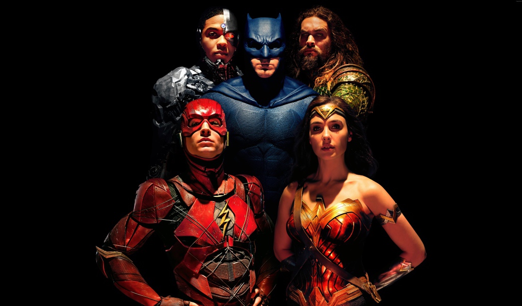 Главные супергерои фильма Лига справедливости, 2017